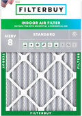 Filterbuy 28x30x2 Air Filter MERV 8 Essential Dust & Allergy Defense