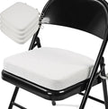 2 in Memory Foam Folding Chair Cushions 4 Pack - Thick, Non-Slip Pads