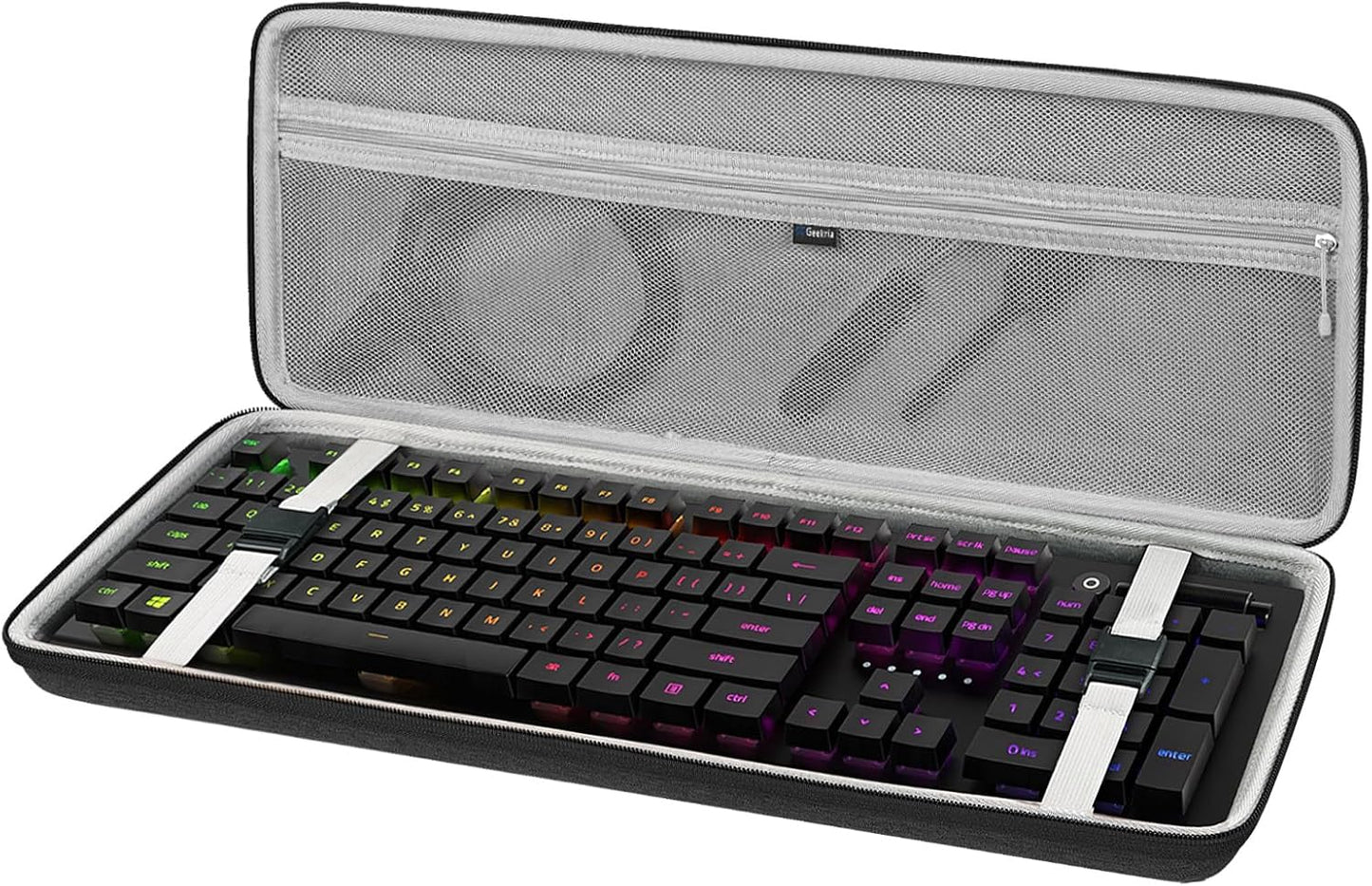 GEEKRIA Full Size Keyboard Case for 108 Key Mechanical Keyboards