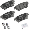 Bendix Priority1 CFC2200 Ceramic Rear Brake Pads for Nissan & SUVs
