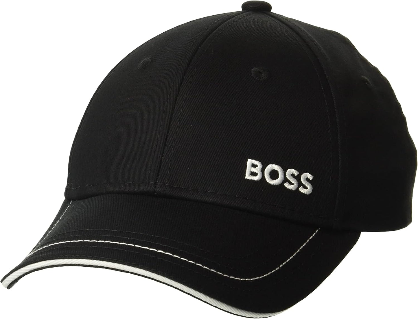 BOSS Mens Bold Logo Twill Cap for Stylish Everyday Wear