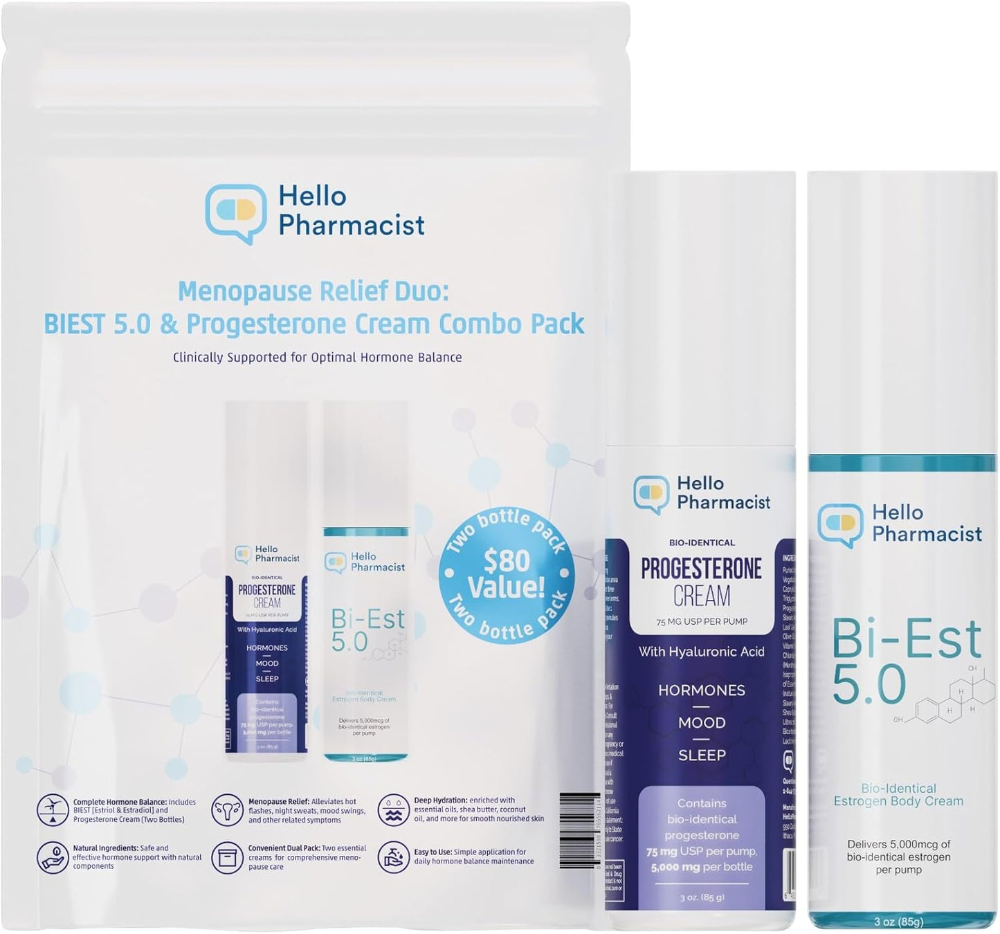 Biestro 5.0 BioIdentical Cream for Women | Topical Relief Cream