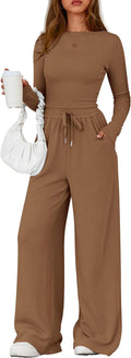 PRETTYGARDEN Matching Sets Women Clothing 2 Piece Lounge Set - Cozy