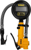 DEWALT Digital Inflator + 12 Braided Hose - 0 to 200 PSI!