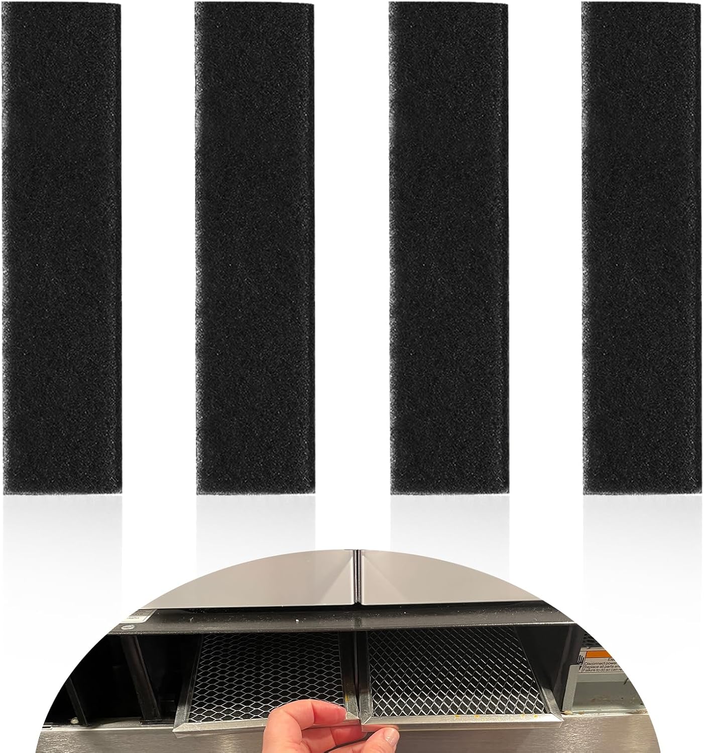 Efficient 4-Pack Microwave Filter Removes Odors