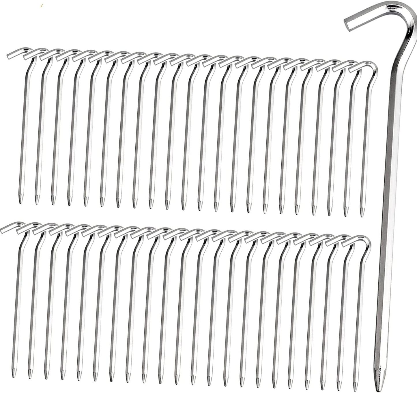 Ultra-Light Aluminum Tent Pegs - Secure Your Tent!