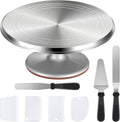 Puroma Cake Turntable 12ft Aluminium Alloy Cake Stand - Smooth Spinner