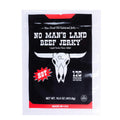 No Mans Land Premium Beef Jerky HOT 16oz Bag - High Protein Snack