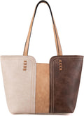 Montana West Tote Bag for Women with Stylish Tri-Color Design