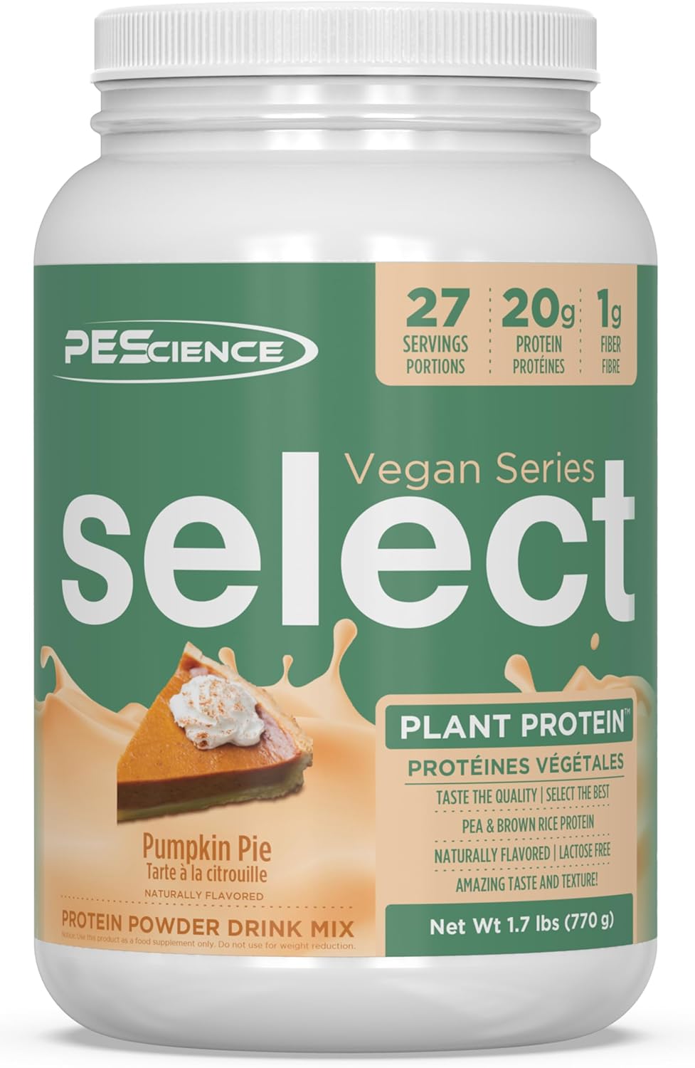 Select Vegan Protein Powder - Amazing Taste and Smooth Texture