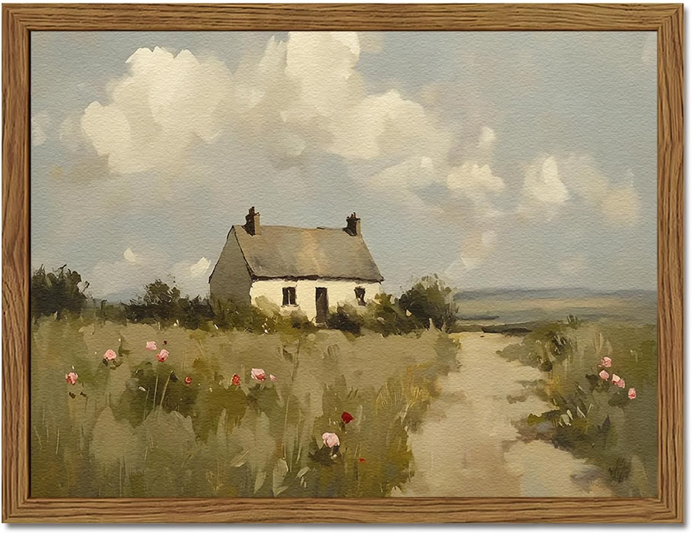 Vintage Farmhouse Wall Art for Country Cottage Decor Lovers