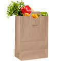 Duro 70 lb Large Brown Paper Bags with Handles - 50 Pack