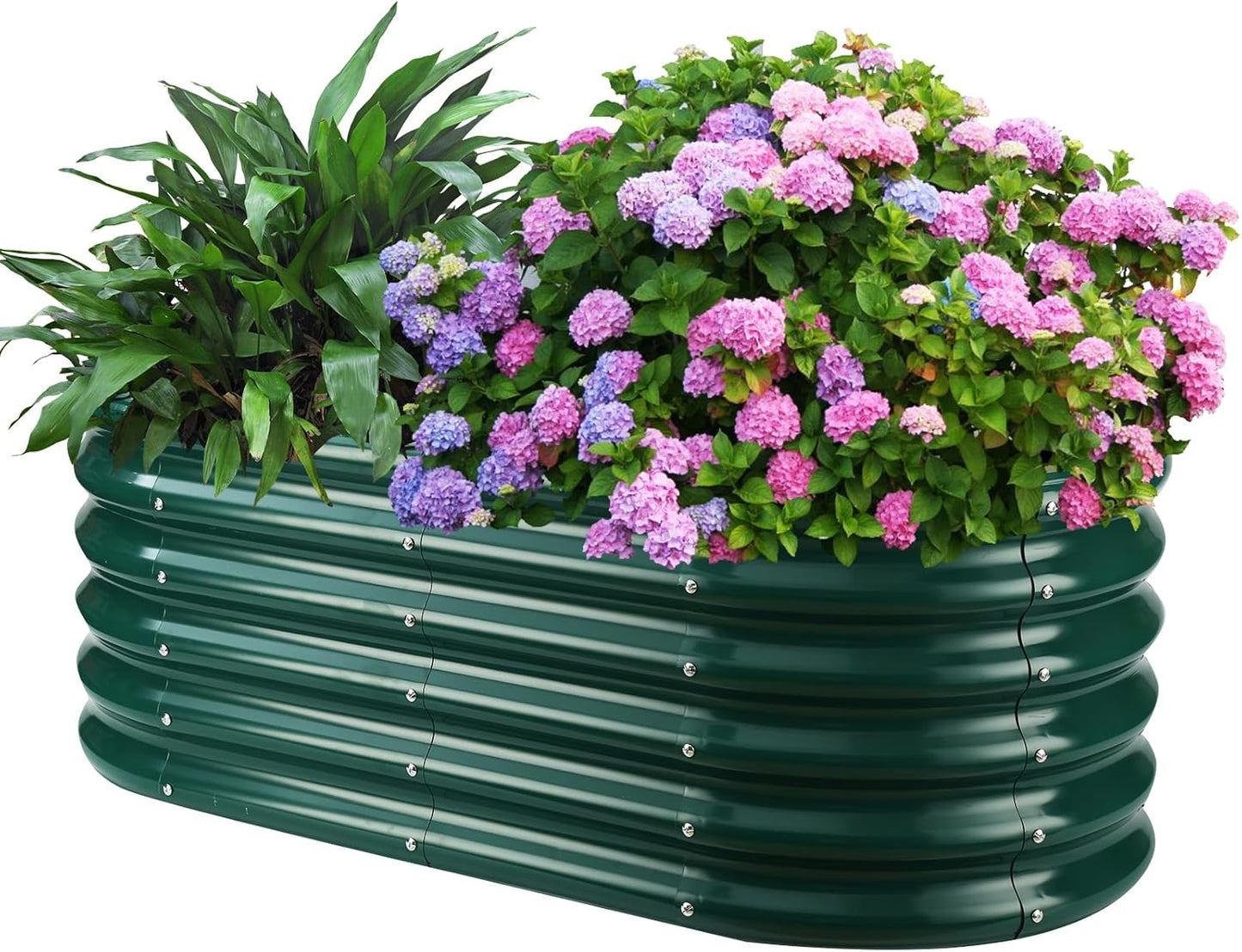 17 Tall Outdoor Garden Raised Bed Kit for Flowers and Vegetables