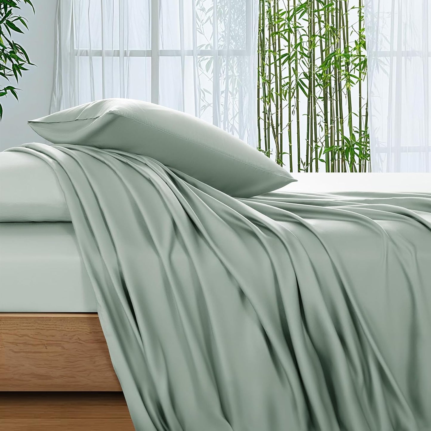 Bamboo Sheets Queen Size by SONORO KATE for Hot Sleepers