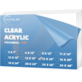 12x24 Clear Acrylic Sheet Plexiglass 1/8 Thick (4-Pack) - Craft
