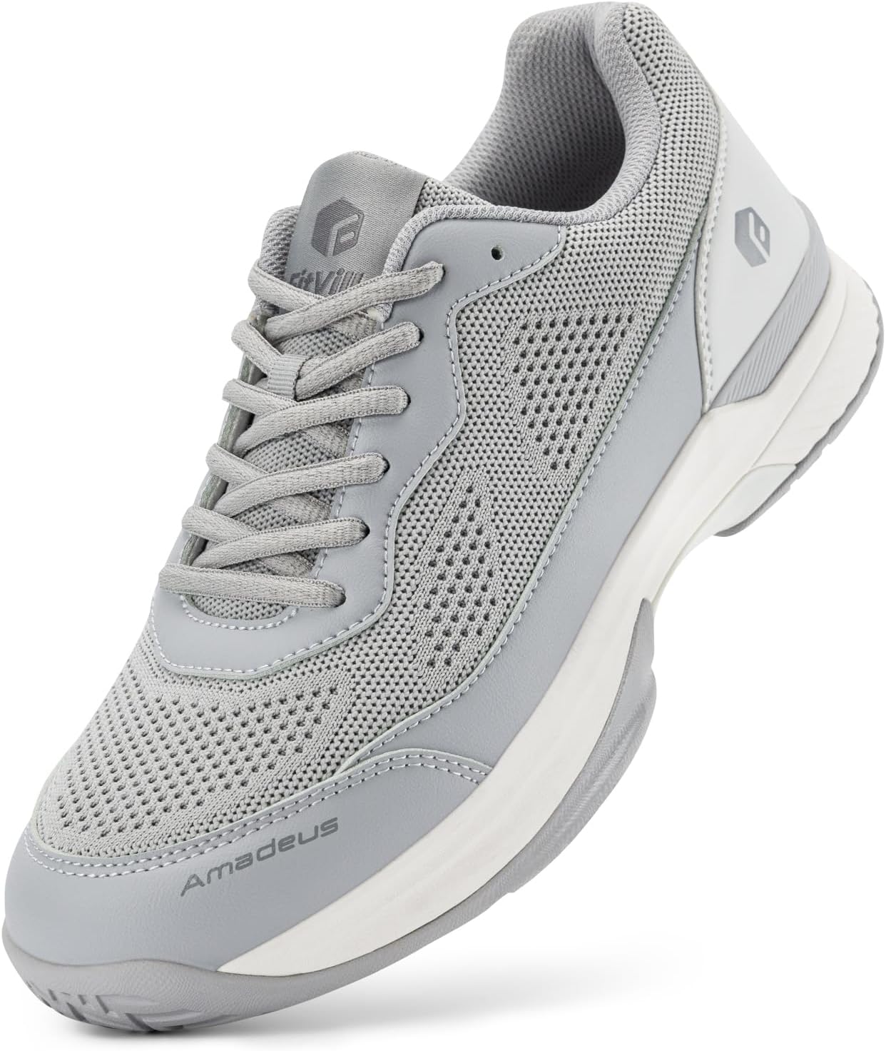 FitVille Wide Pickleball Shoes for Men with Arch Support