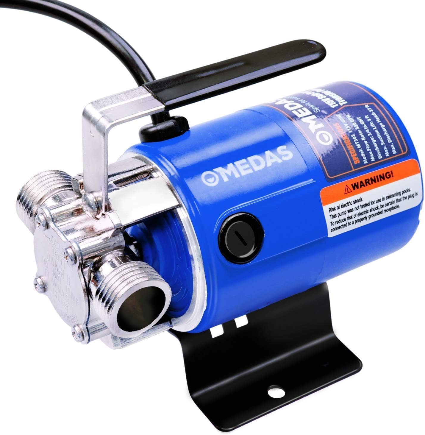 MEDAS 330 GPH Portable Water Transfer Pump for Multiple Uses