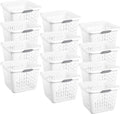 Sterilite Laundry Basket Large Square Hamper - Sturdy 1.5 Bushel