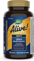Alive! Men's Daily Ultra Multivitamin - High Potency Daily Support