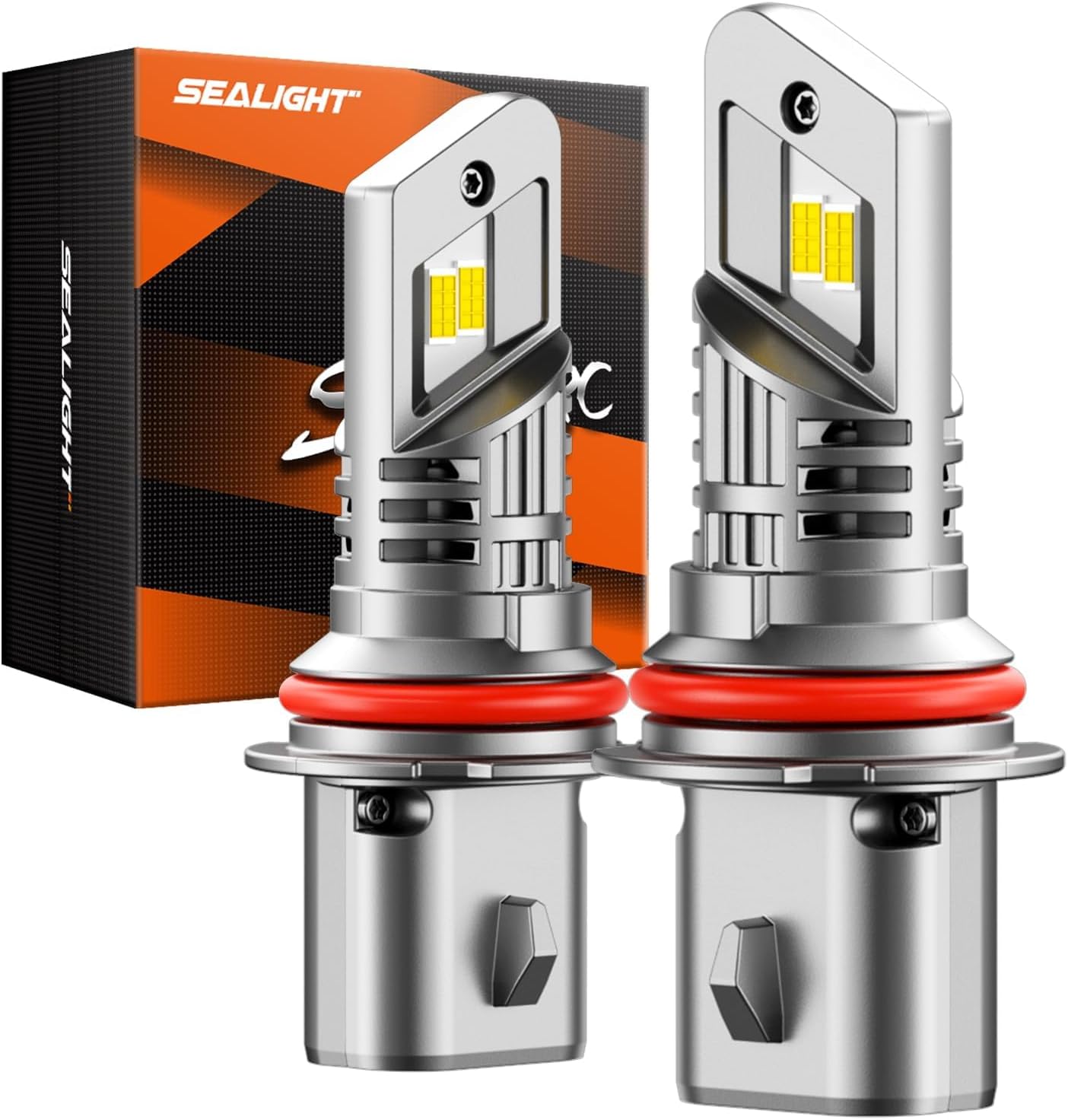 SEALIGHT 9007 HB5 Fog Light Bulbs with 30000LM Brightness