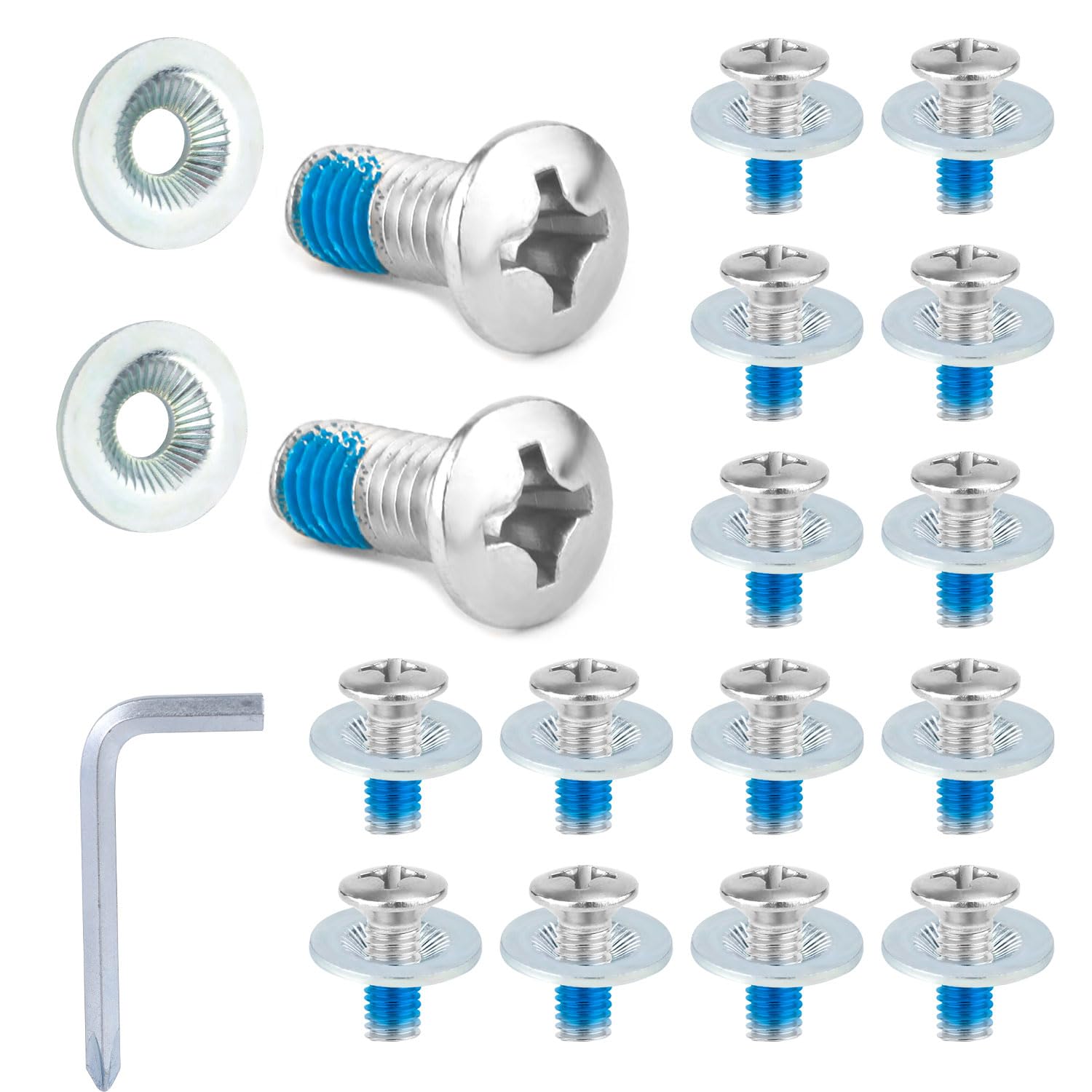 Ultimate Snowboard Binding Screw Set - Secure and Durable!