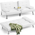 Homall Futon Sofa Bed Leather Futon Couch - Versatile Recliner