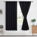 Hiasan Back Tab Blackout Curtains 2 Panels 52in x 72in - Room