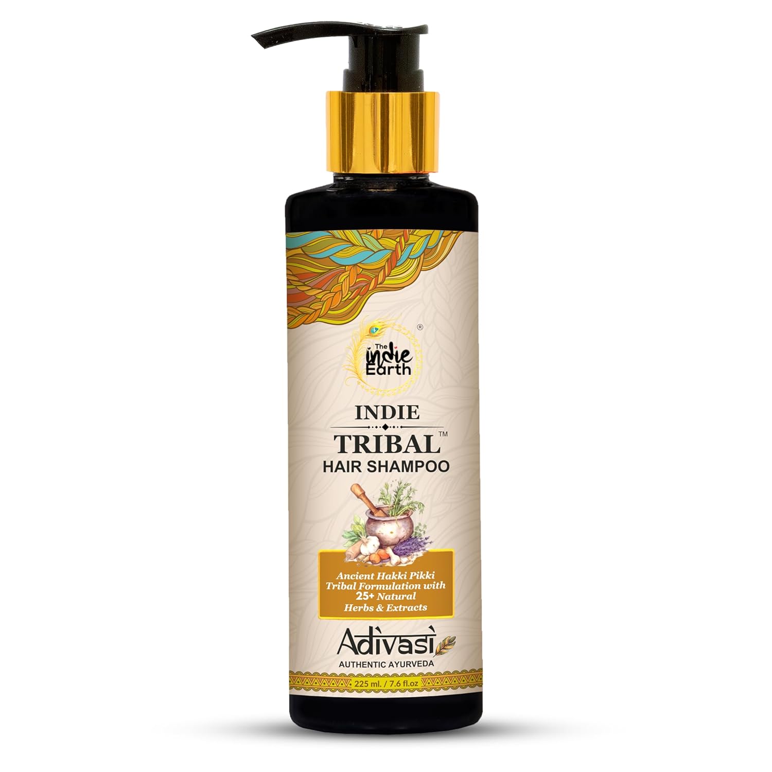 Tribal Hair Shampoo Strengthens & Fortifies Naturally
