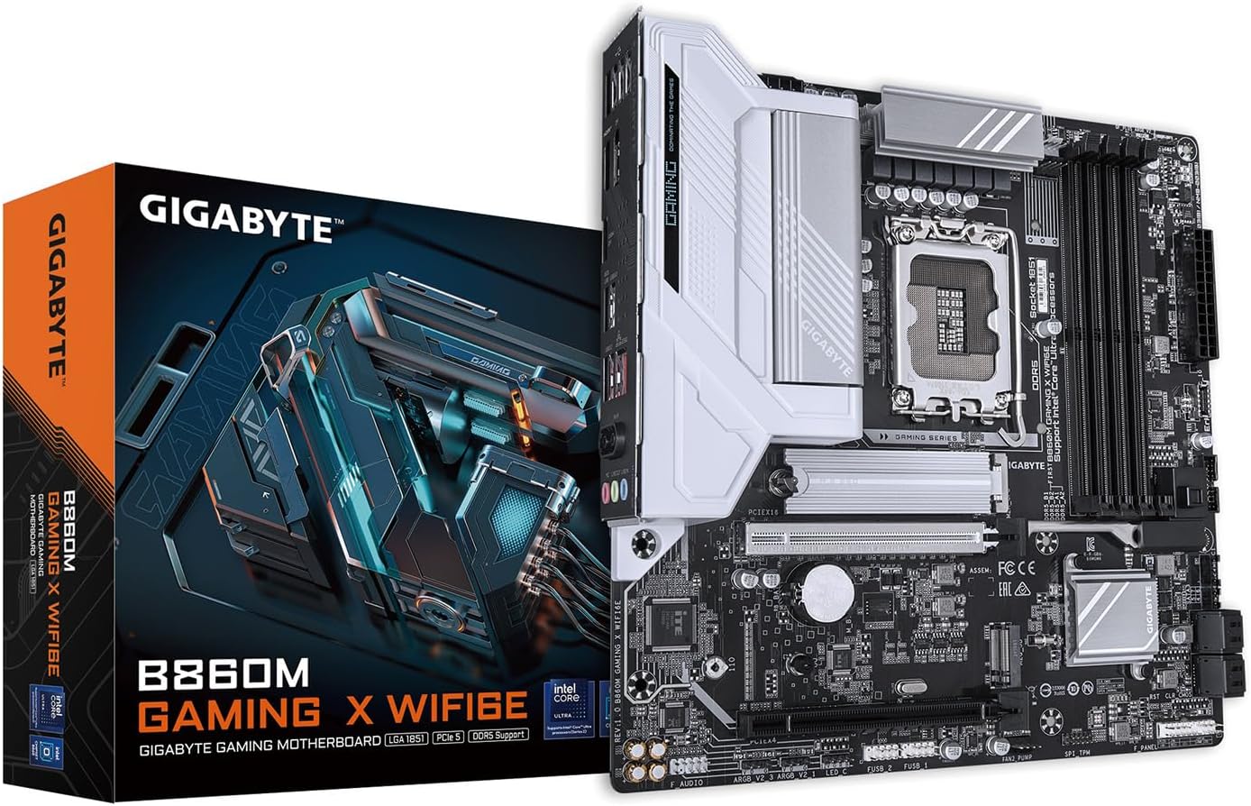 GIGABYTE B860M Gaming X WIFI6E Motherboard for Intel Core Ultra