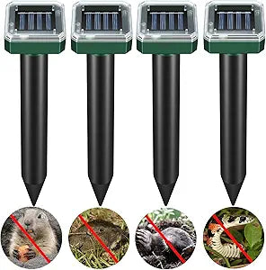 Solar Mole Repellent for Effective Pest Control in Your Garden