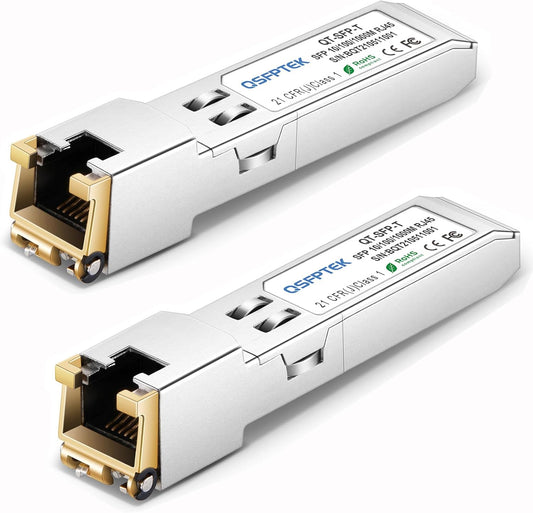 1.25G SFP RJ45 Copper Module for Gigabit Ethernet Networking