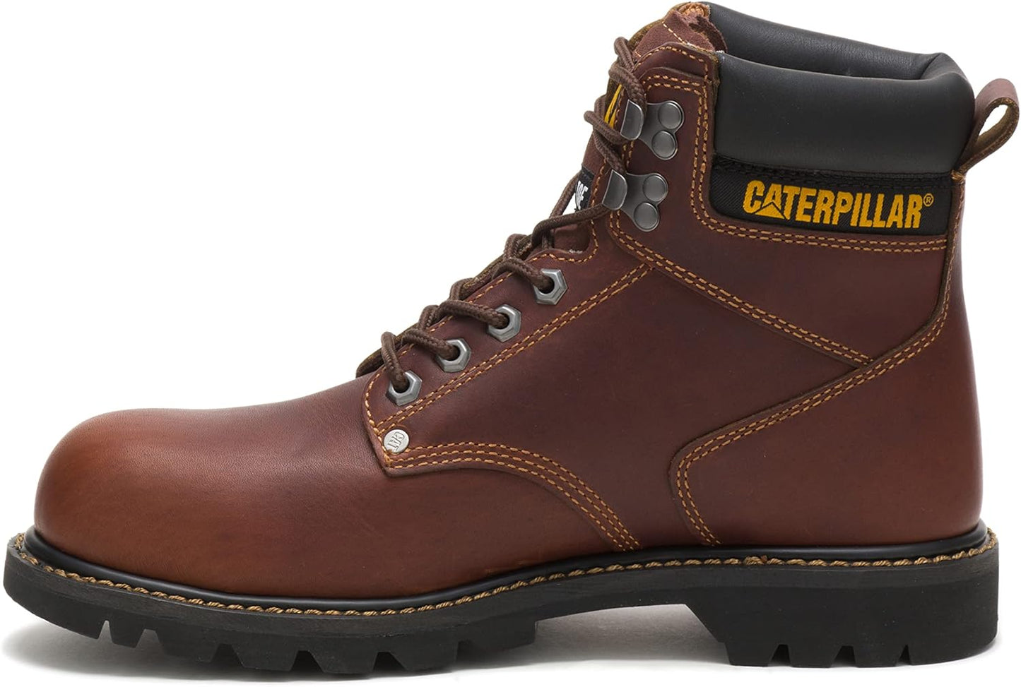CAT Men's Second Shift Steel Toe Work Boot for Ultimate Comfort