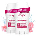 Carpe Clinical Strength Antiperspirant for Women with Rose Water