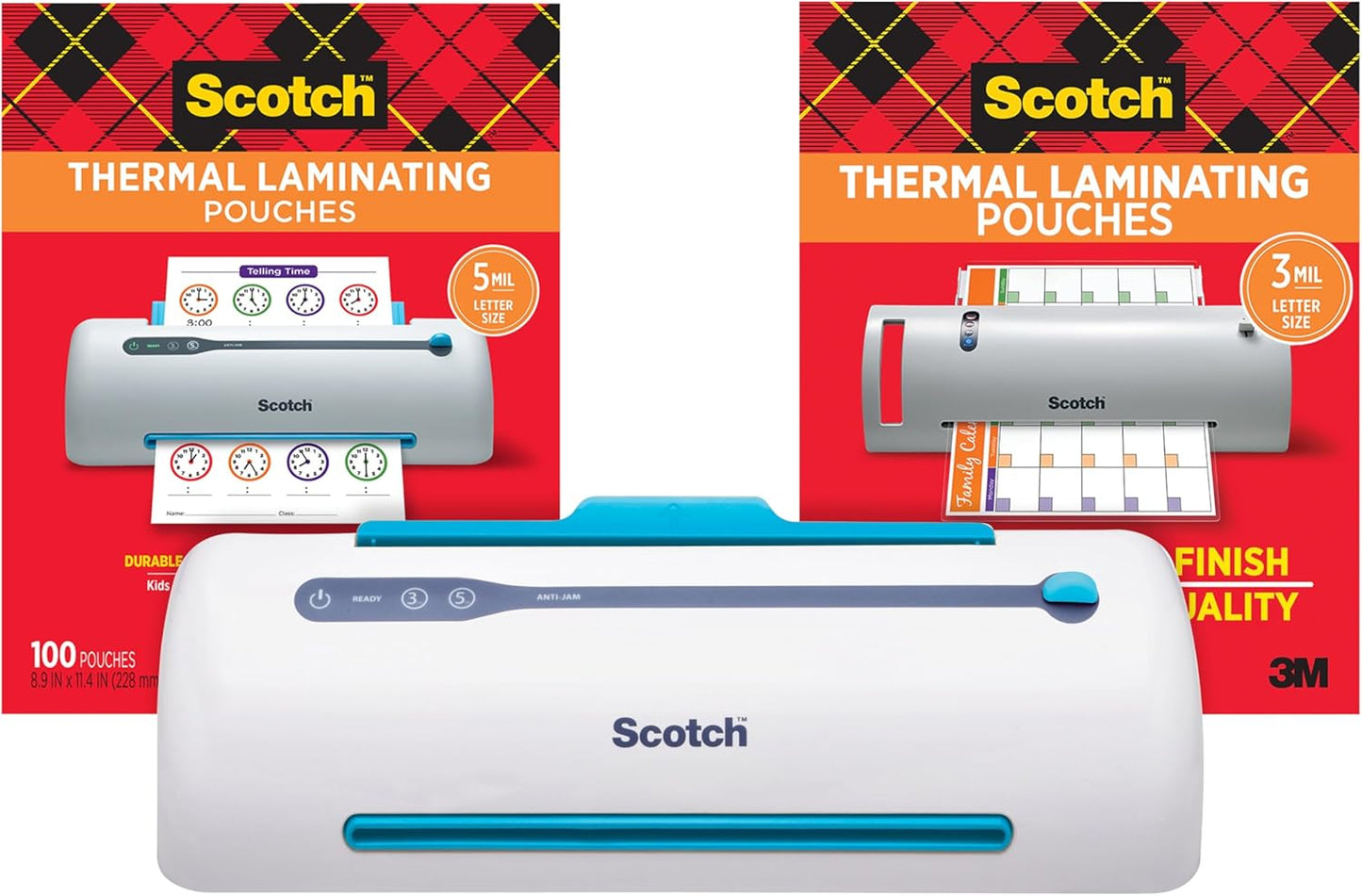 Scotch PRO Thermal Laminator - Jam-Free Tech!