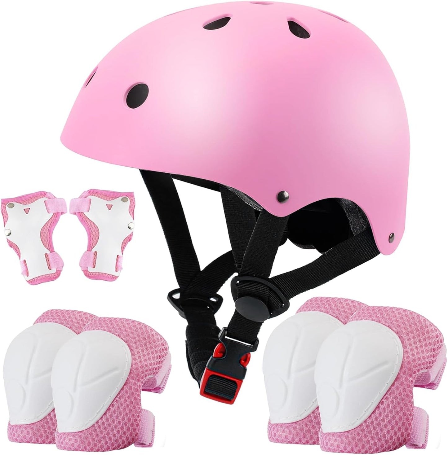 Color Gradient Adjustable Kids Bike Helmet for Safety and Fun