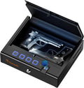 Bonsaii Gun Safe for Handgun - Biometric Pistol Safe with Type-C Port
