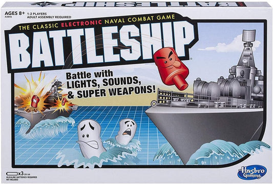 Hasbro Battleship Electronic Game: Exciting Strategy Fun!