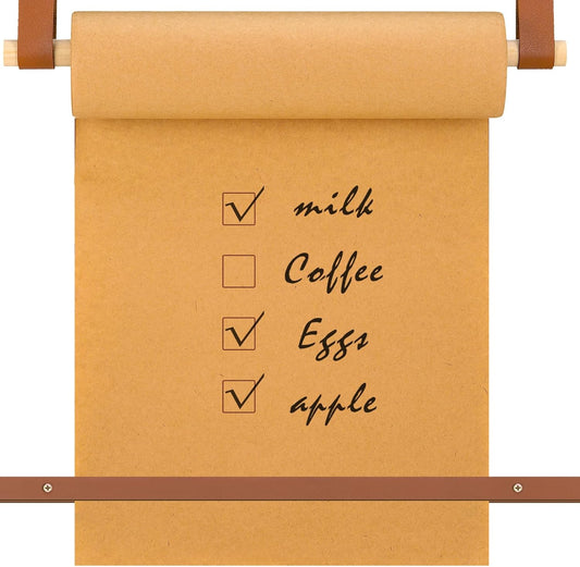 Lincia Kraft Paper Roll Holder Dispenser for Wall Decor Ideas