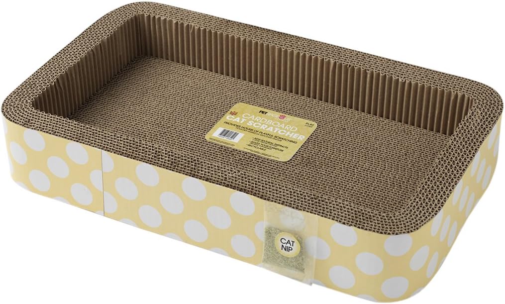 Petrageous Jerrys Rectangular Cat Lounge Scratcher for Cats