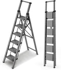 WOA WOA 6 Step Ladder for 12 ft Ceiling - Compact, Stable Reach