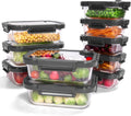 Glass Food Storage Containers 10-Pack - Oven & Freezer Safe