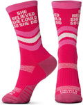 Gone For a Run Inspirational Athletic Running Socks - Cushioned
