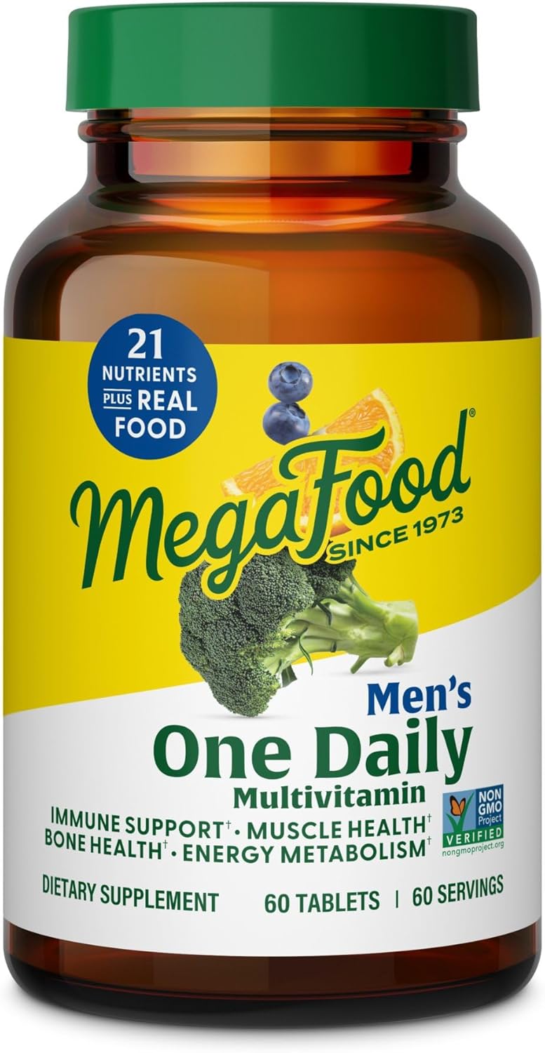 MegaFood One Daily Mens Multivitamins for Energy & Immune Support