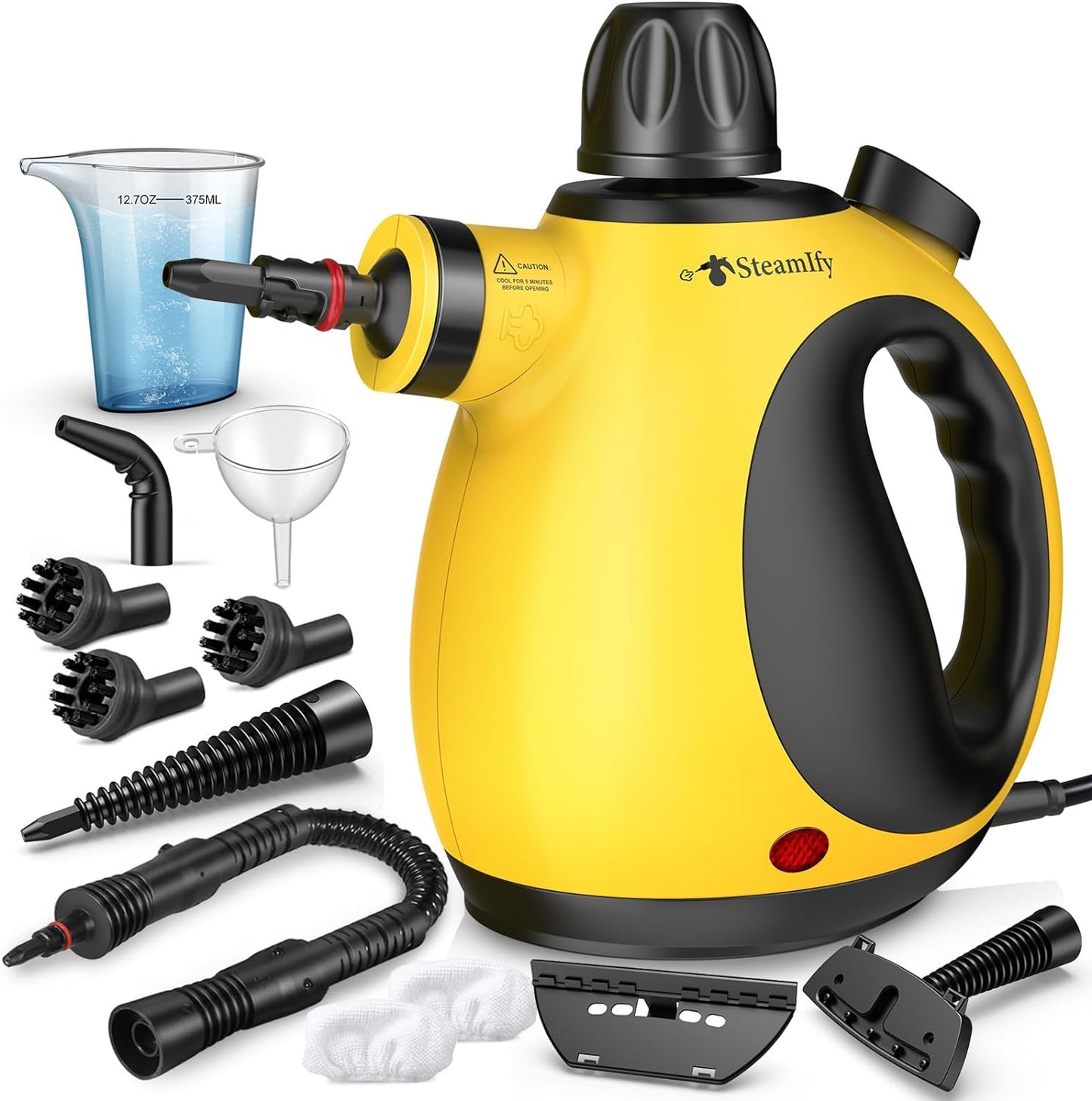 Pressurized Handheld Steam Cleaner for Home and Multi-Surface Use