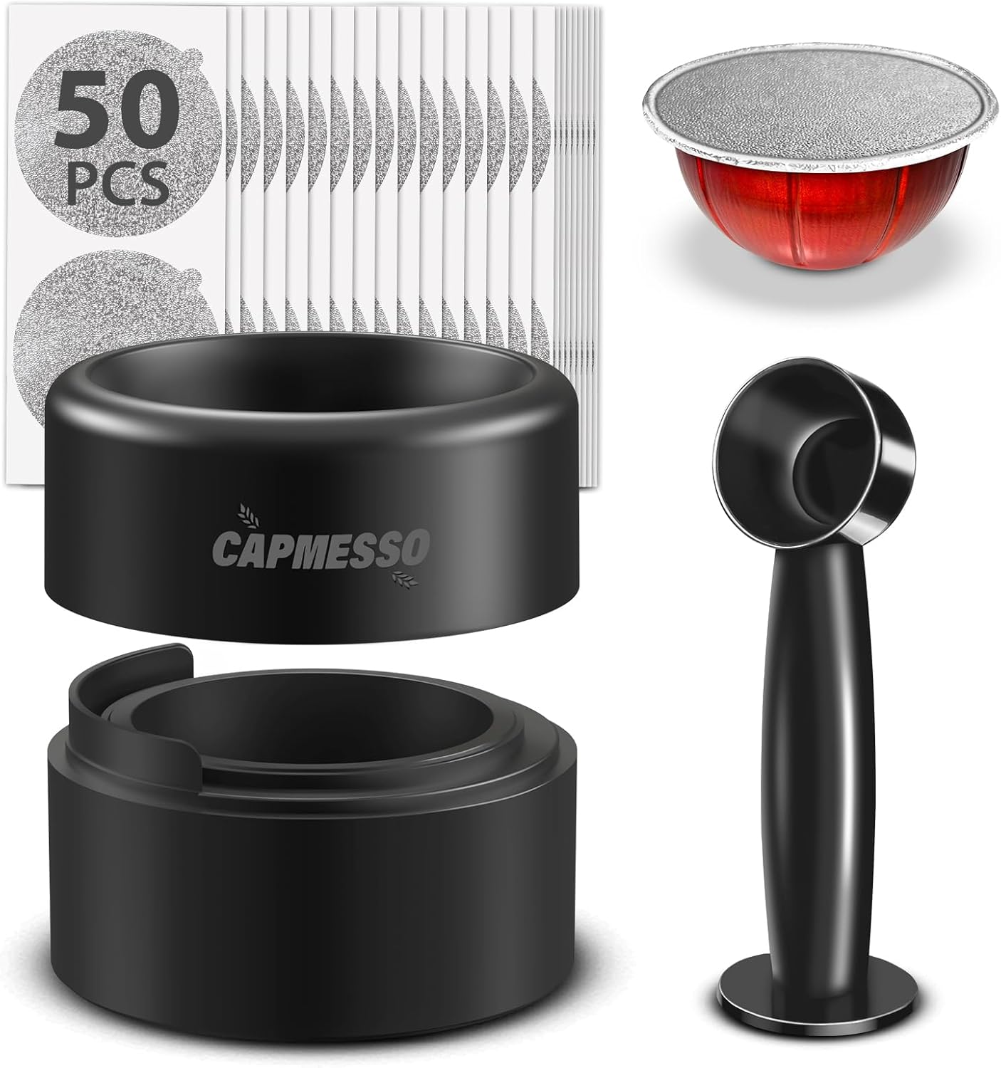 CAPMESSO 2024 Reusable Vertuoline Pod Kit