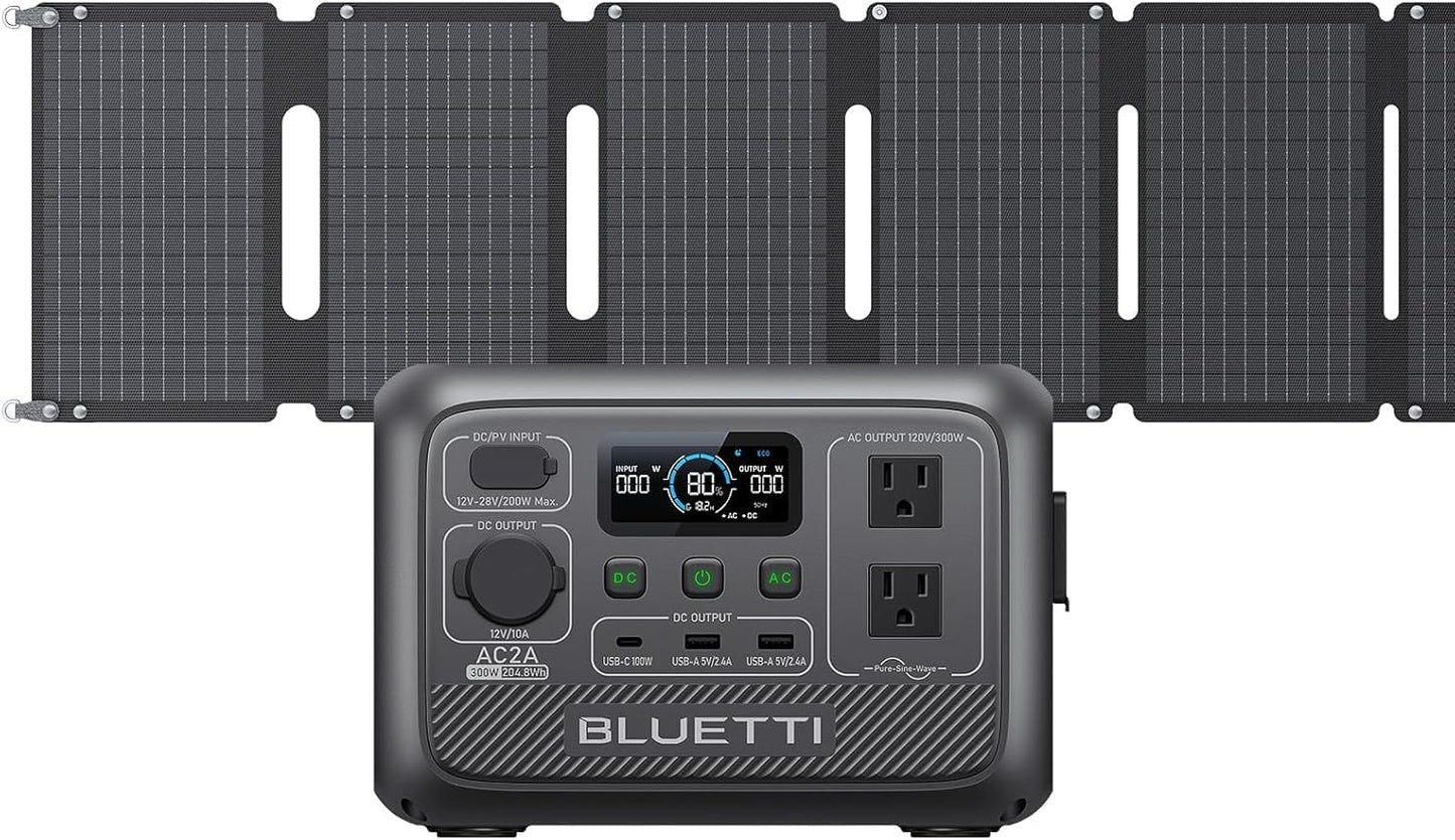 BLUETTI AC2A: Fast Charge Solar Power Station