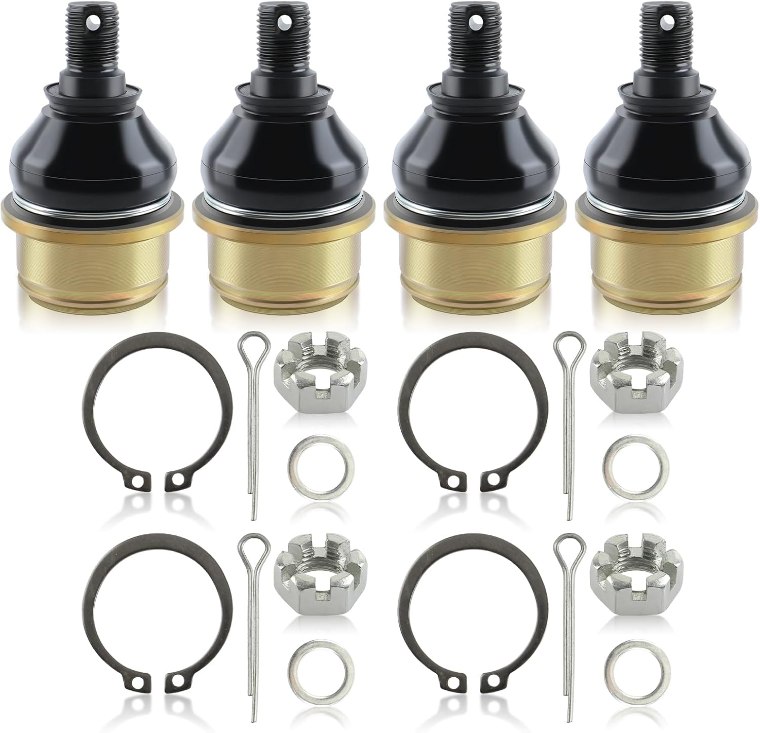 MOTOALL Ball Joint Kit for Honda TRX 420 450 500 650 680 Models
