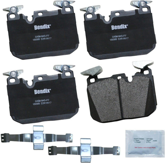 Bendix Priority1 CFM1609B Semi-Metallic Brake Pads for BMW
