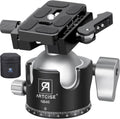 46mm Low Profile Tripod Ball Head with Lever Release - Stable 55lb