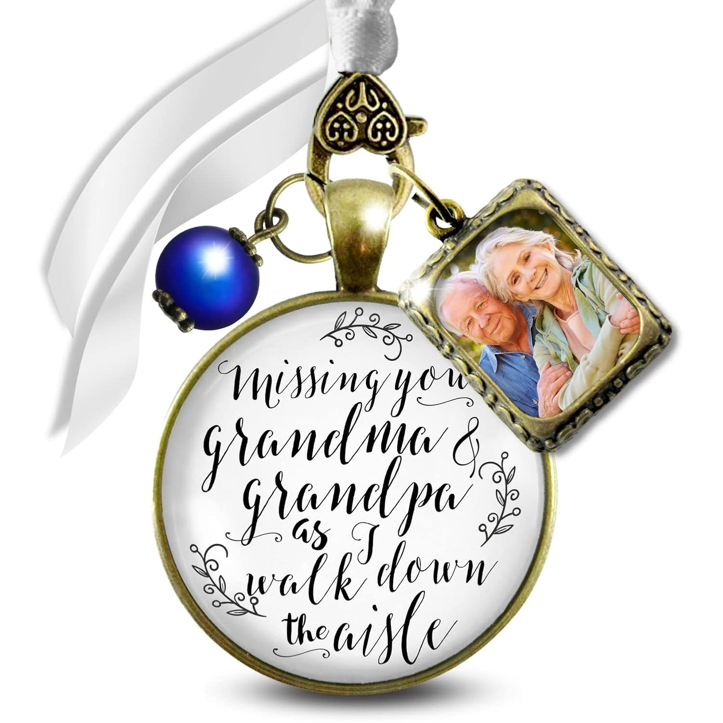 Bouquet Charm Bridal Memory Keepsake for Wedding Day Remembrance